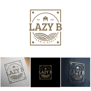 Logo Design by michellefrances for Lazy B Farm & Ranch | Design: #25765045
