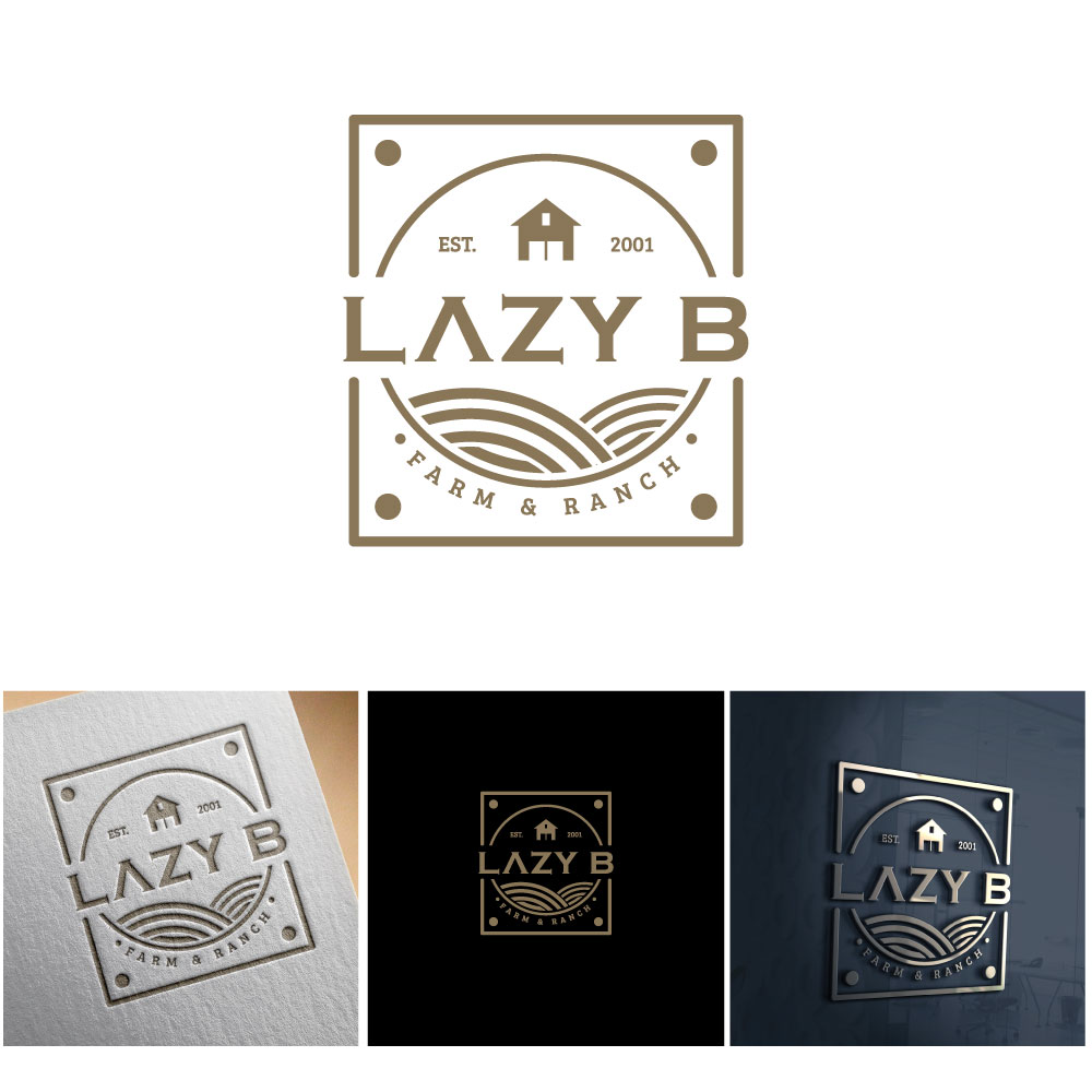 Logo Design by michellefrances for Lazy B Farm & Ranch | Design #25765049