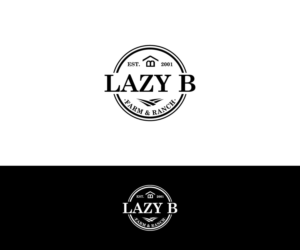 Lazy B Farm & Ranch | Logo Design by Ochieng