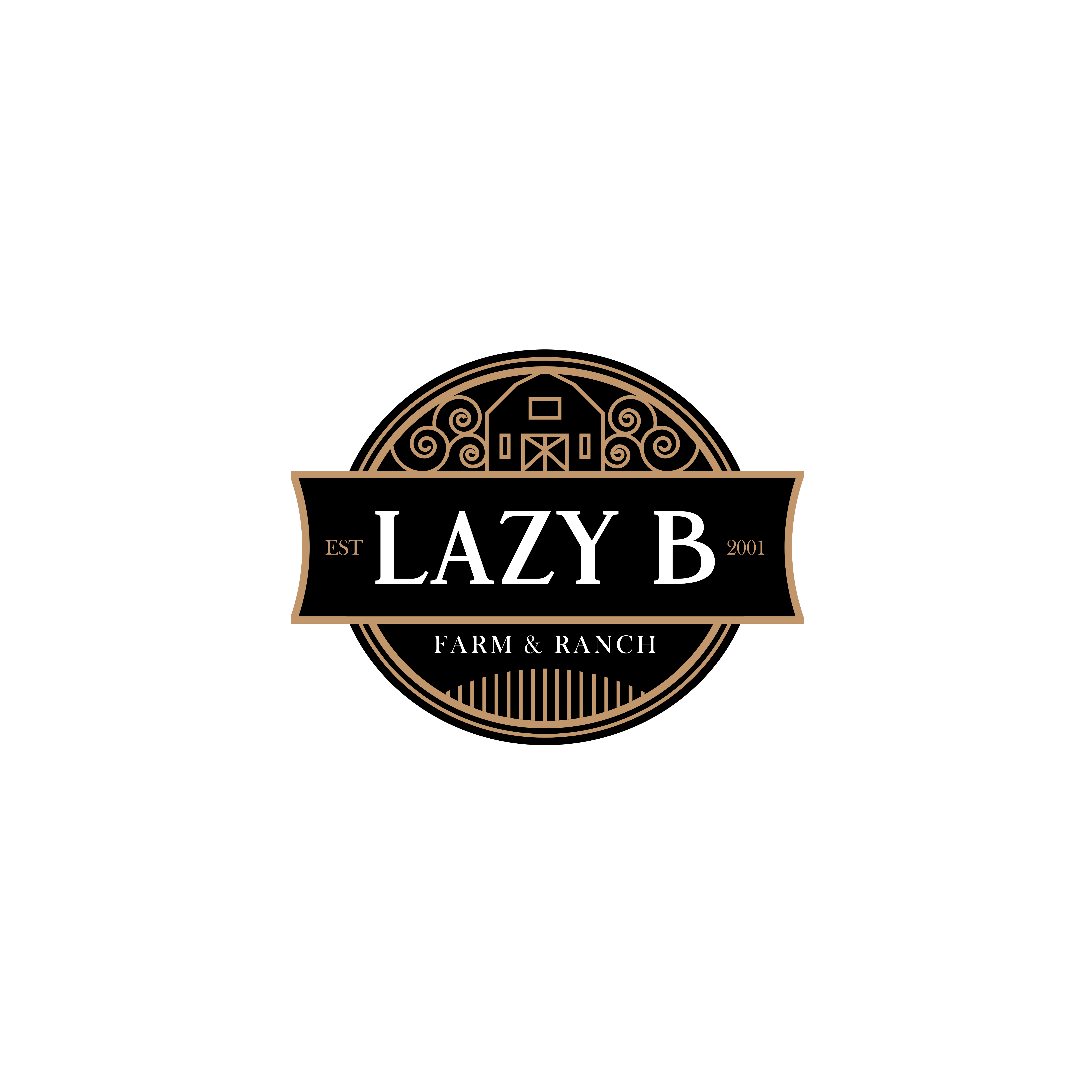 Diseño de Logo por emmanuel 23 para Lazy B Farm & Ranch | Diseño #25728092