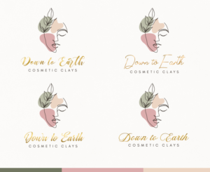 Down to Earth Cosmetic Clays | Logo Design by an-designs
