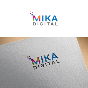 MIKA DIGITAL | Logo Design by MG.graphics