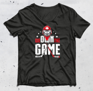 We Own The Game | Diseño de Camiseta por Alaya