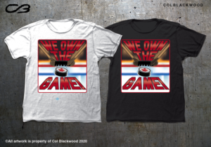 We Own The Game | T-shirt Design by Col 3