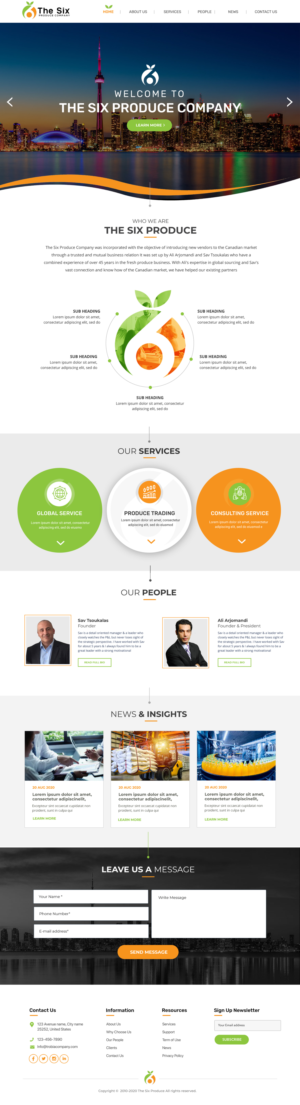 Web Design by Blue Sparrow for this project | Design: #25730725