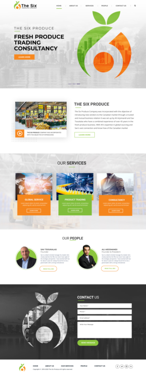 Web Design by Blue Sparrow for this project | Design: #25730808