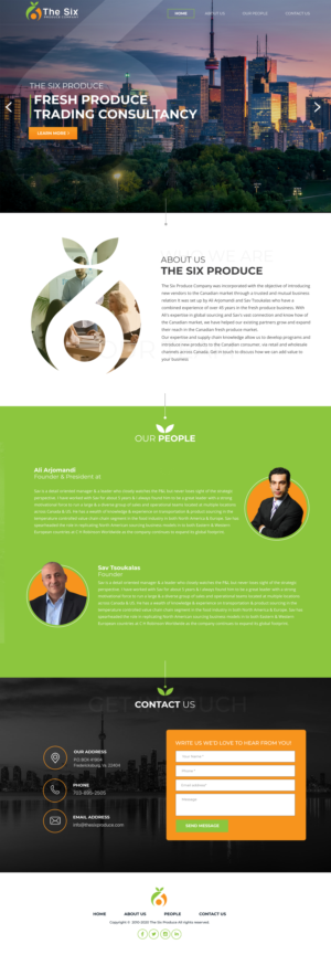 Web Design by Blue Sparrow for this project | Design: #25733023