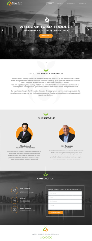 Web Design by Blue Sparrow for this project | Design: #25733024