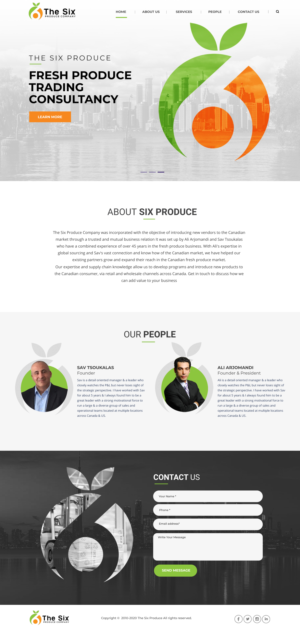 Web Design by Blue Sparrow for this project | Design: #25733025