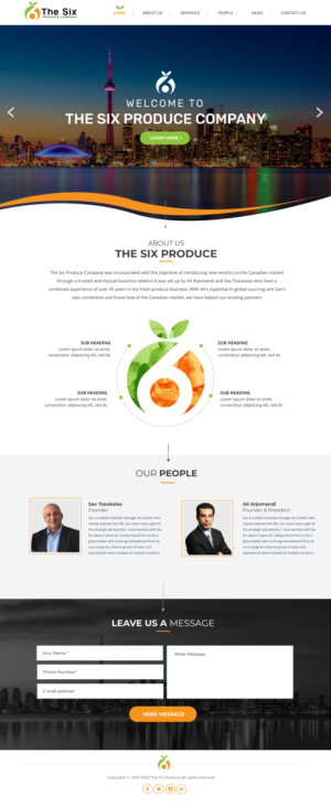 Web Design by Blue Sparrow for this project | Design: #25733026