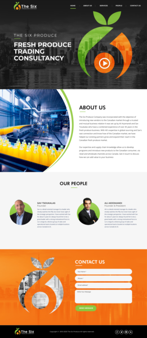 Web Design by Blue Sparrow for this project | Design: #25733054