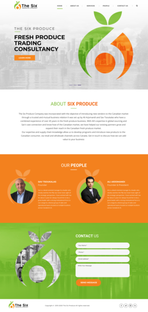 Web Design by Blue Sparrow for this project | Design: #25751602