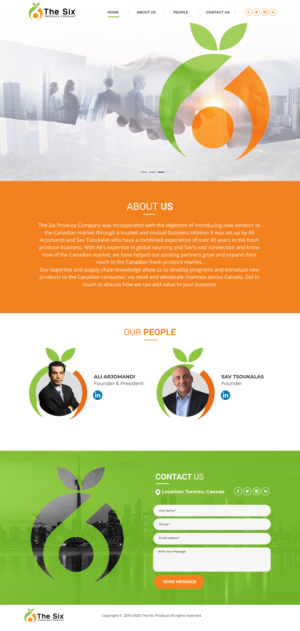 Web Design by Blue Sparrow for this project | Design: #25800810