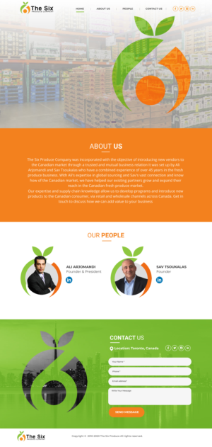 Web Design by Blue Sparrow for this project | Design: #25800813