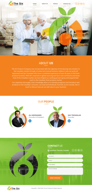 Web Design by Blue Sparrow for this project | Design: #25800814