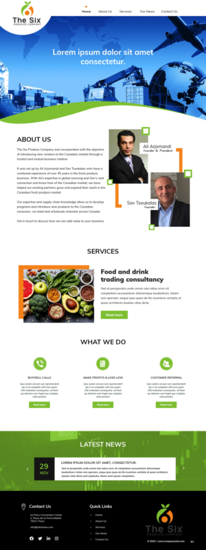 Web Design by pb for this project | Design: #25727770