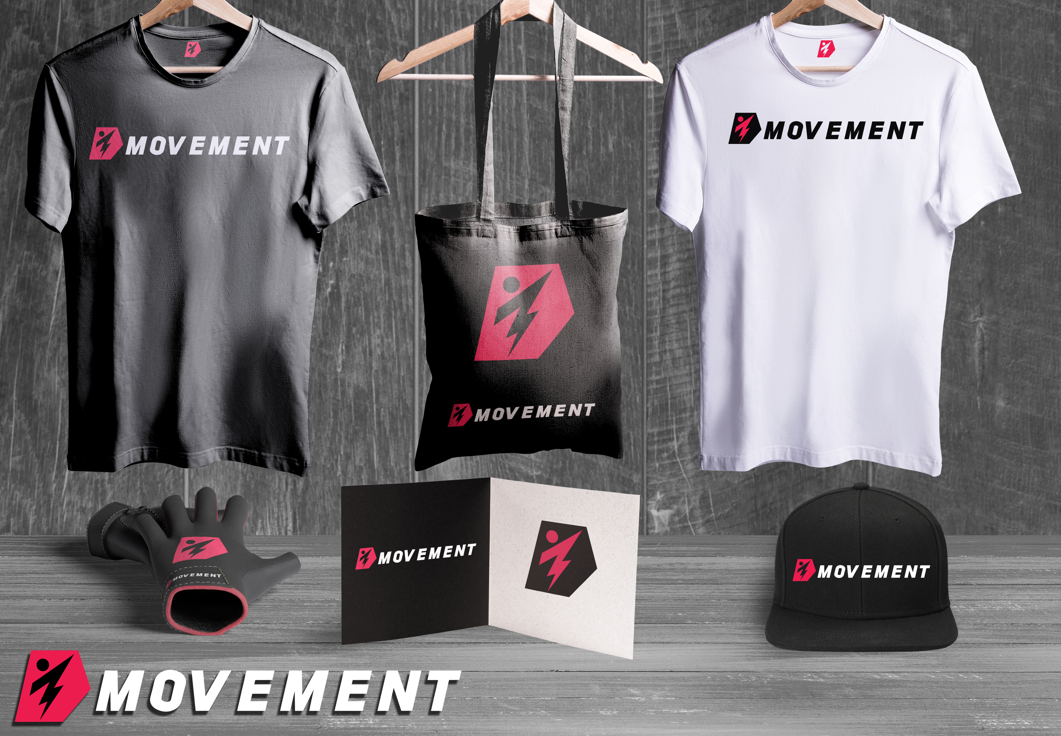 Logo Design by Hardcore Design for DMovement | Design #25710869