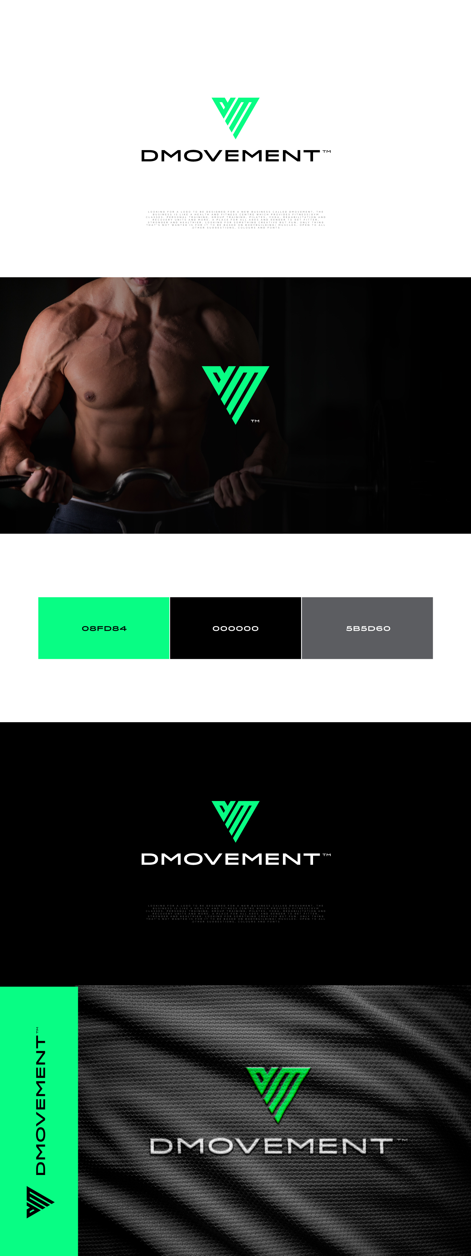 Logo Design by Mohamed Fouad 93 for DMovement | Design #25714853
