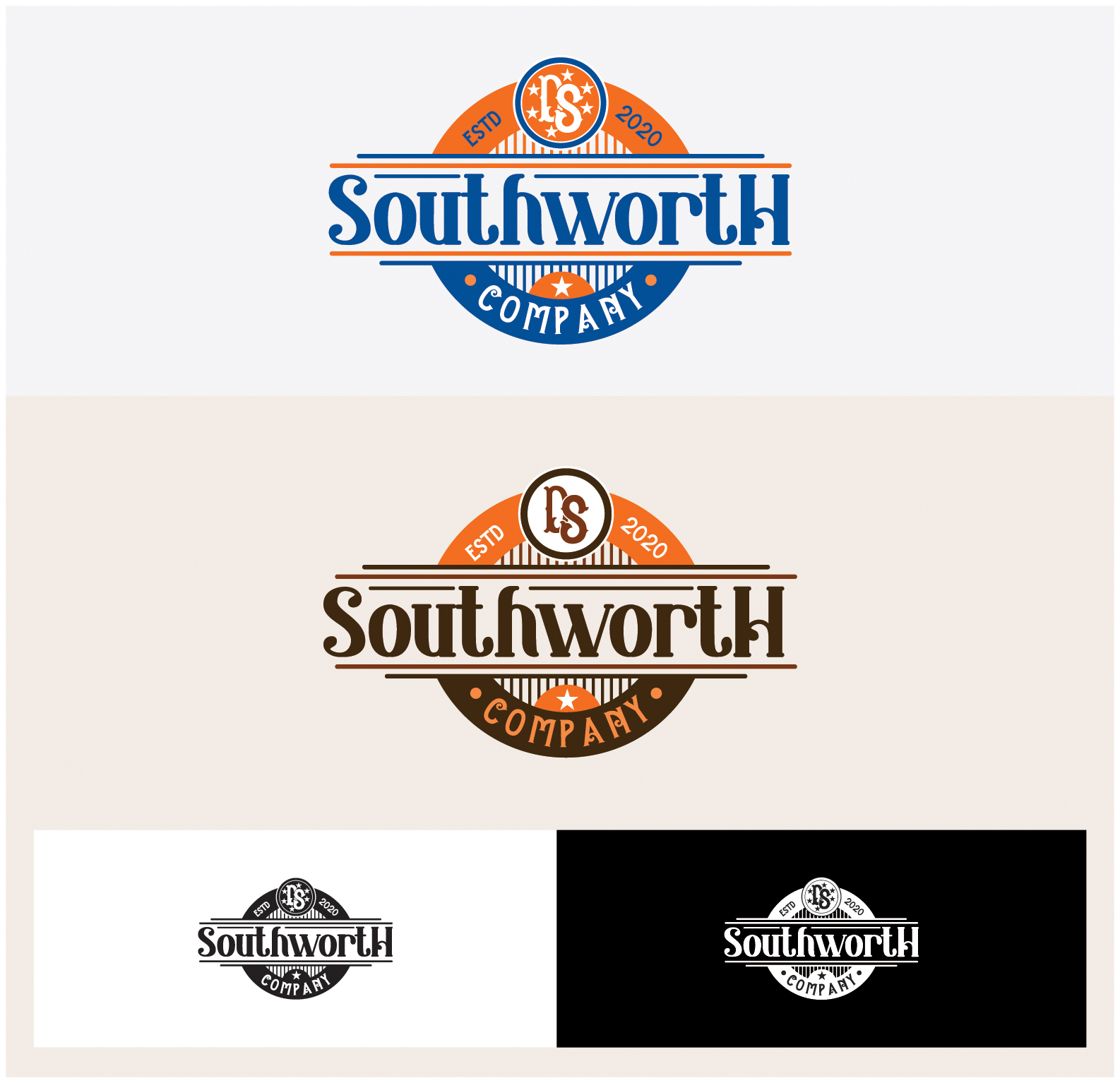 Logo Design by Tuba Art Studio. IZ (IMRAN ZW) for Southworth Development | Design #25717696