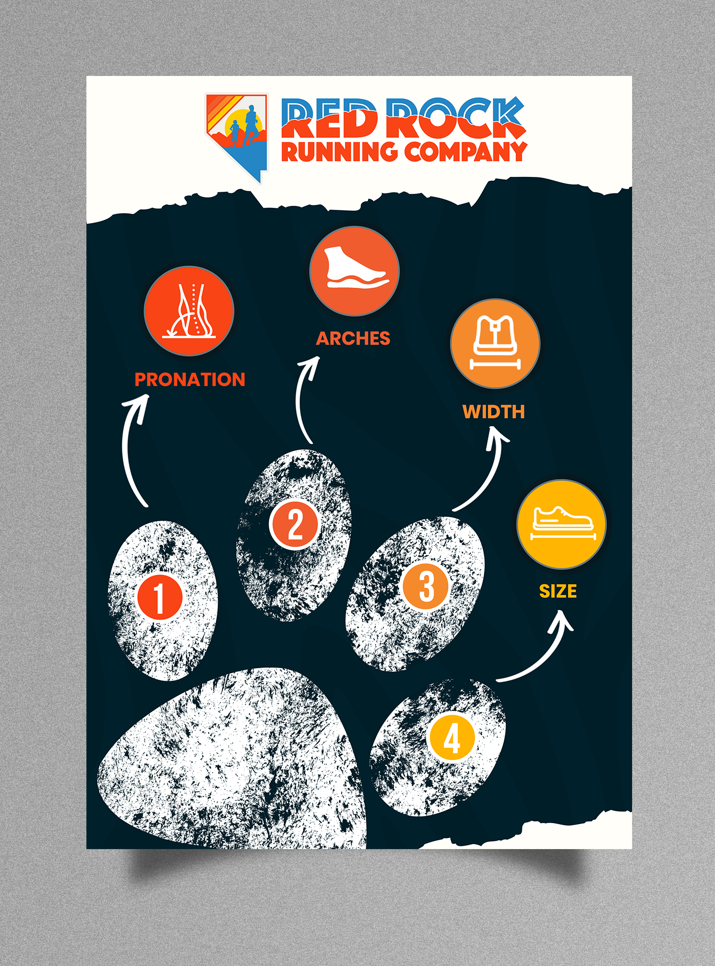Graphic Design by SAI DESIGNS for Red Rock Running Company | Design #25745718