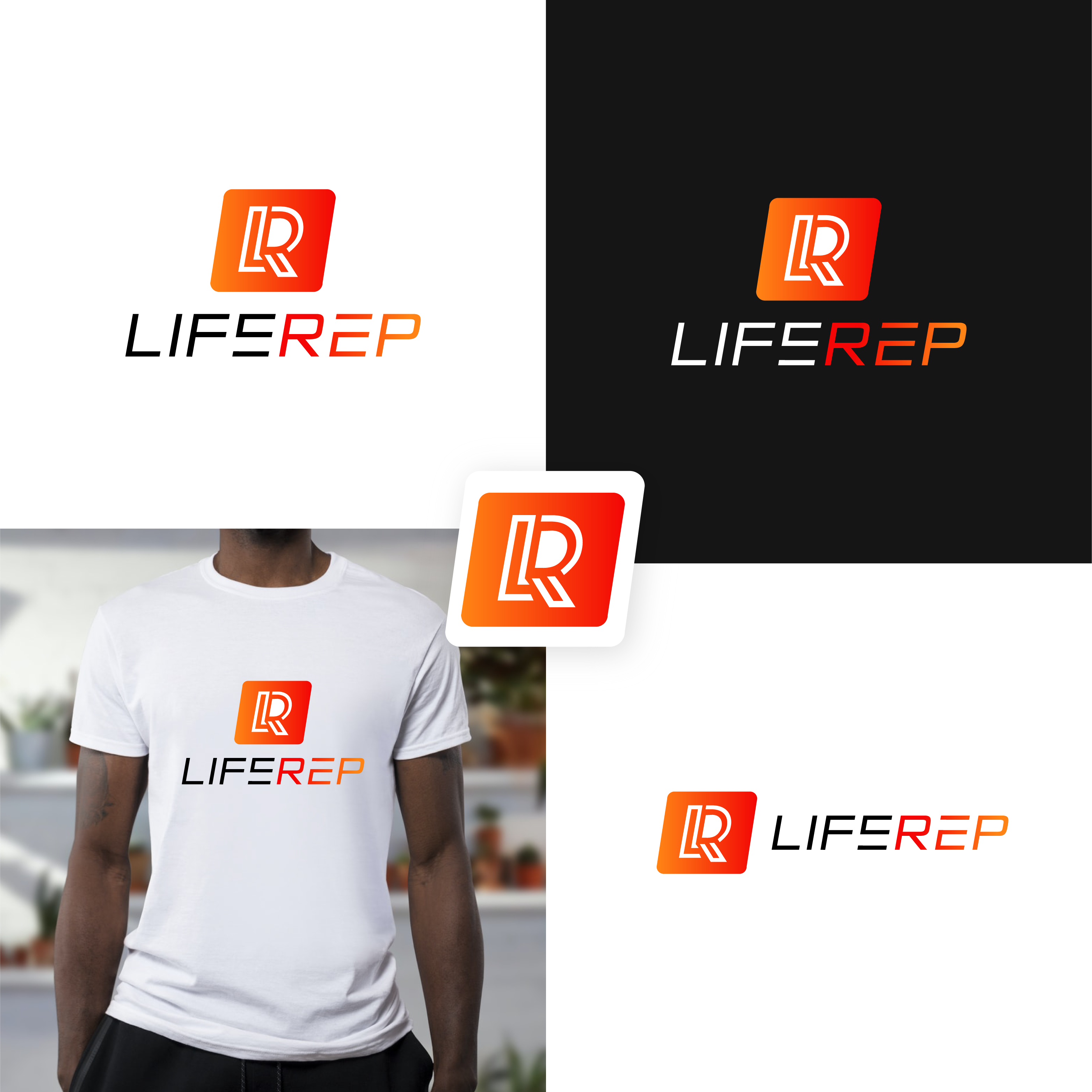 Logo Design by Ahmed @li for LifeRep | Design #25710260
