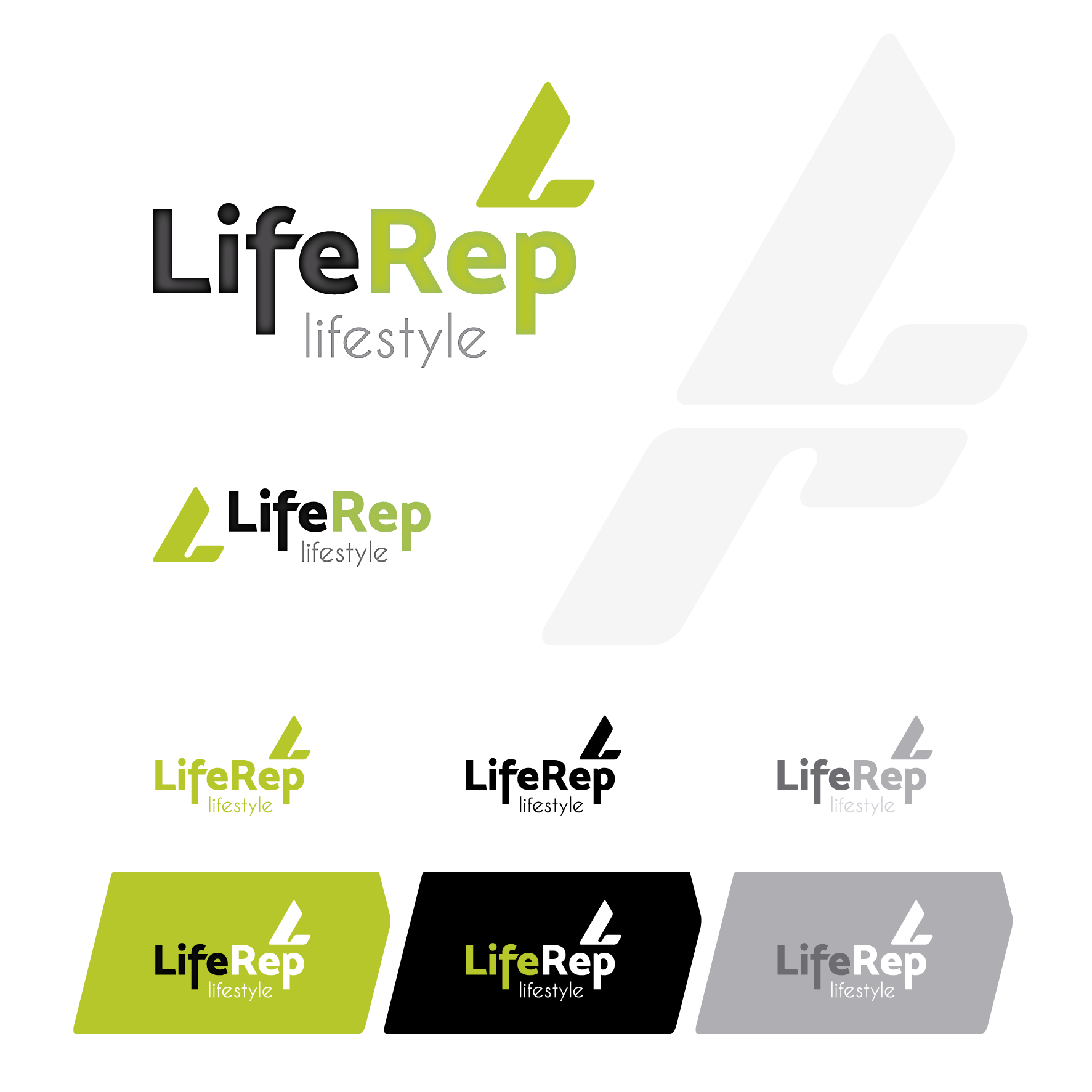 Logo Design by Gabriel T. Marques for LifeRep | Design #25729017