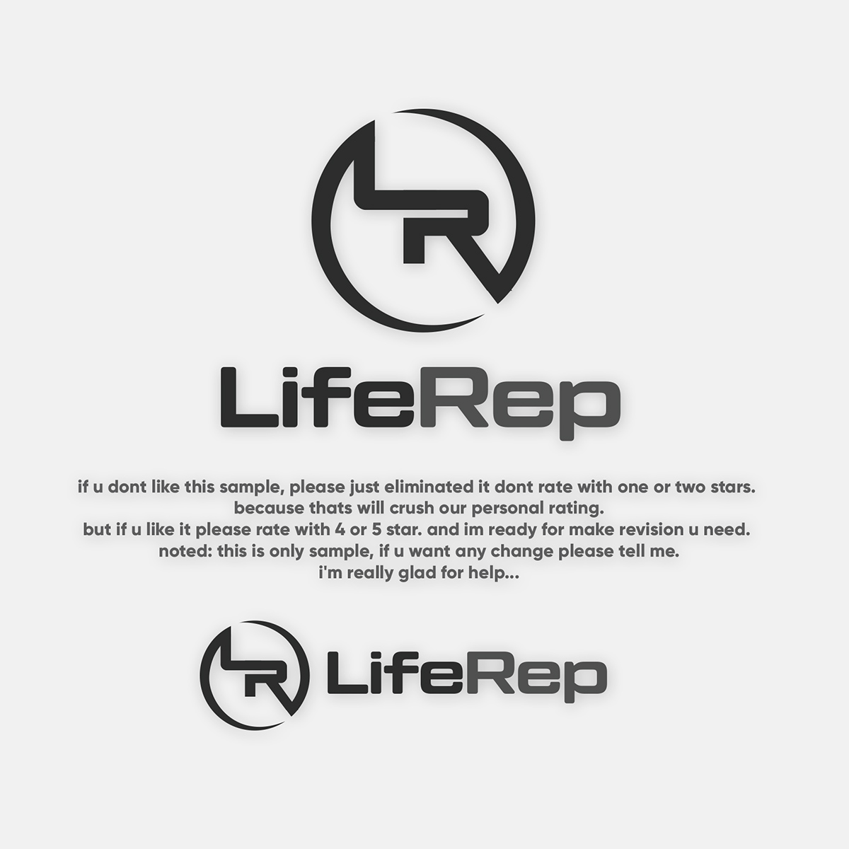 Diseño de Logo por IdentsArt para LifeRep | Diseño #25705544