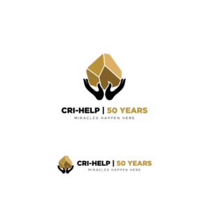 CRI-Help | 50 Years | Miracles happen here. | Logo-Design von Lykos