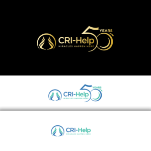 CRI-Help | 50 Years | Miracles happen here. | Logo-Design von nzdesigners
