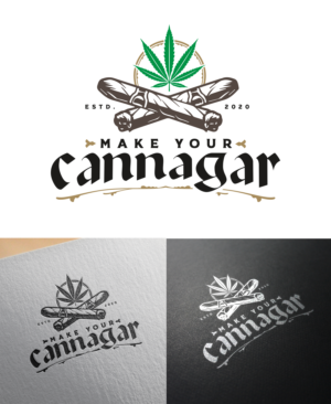 Make Your Cannagar | Logo-Design von josedomingo