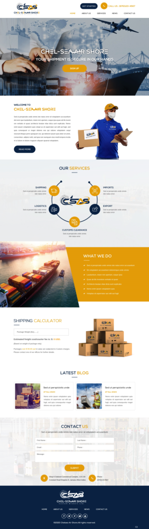 Web Design by pb for this project | Design: #25750097