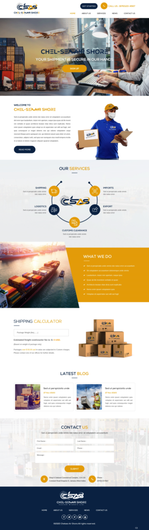 Web Design by pb for this project | Design: #25750098