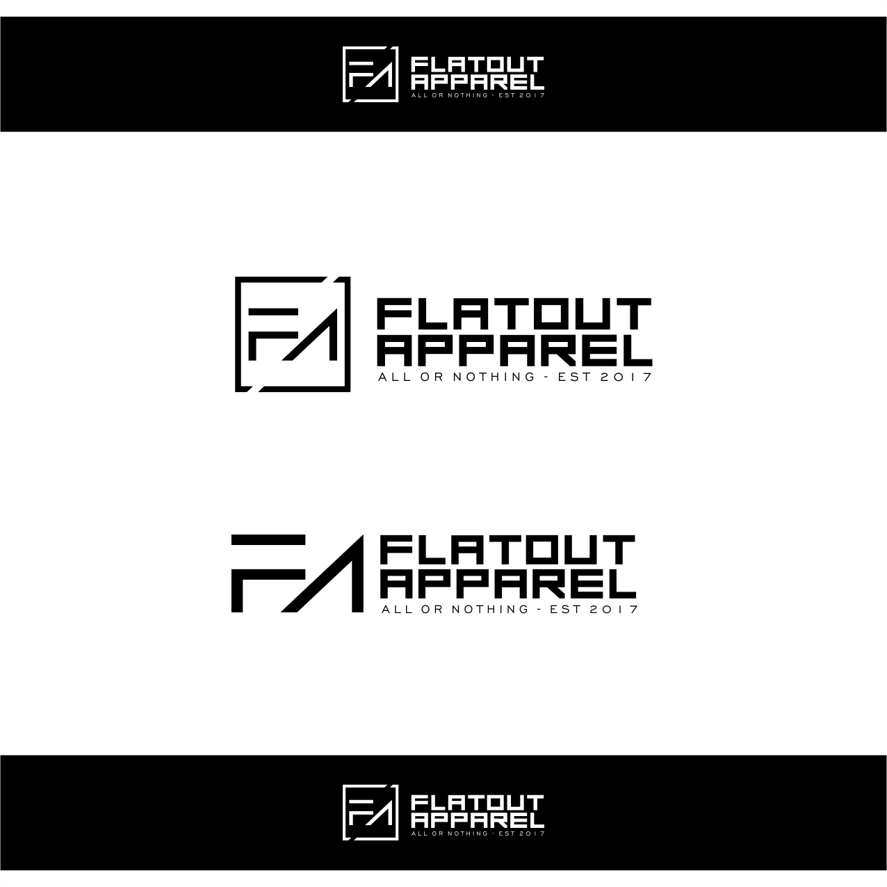 Design de Logo par Arham Hidayat pour Flatout Apparel Inc | Design #25751589