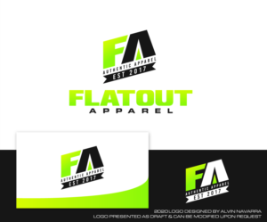 Design de Logo par alvinnavarra pour Flatout Apparel Inc | Design : #25728582