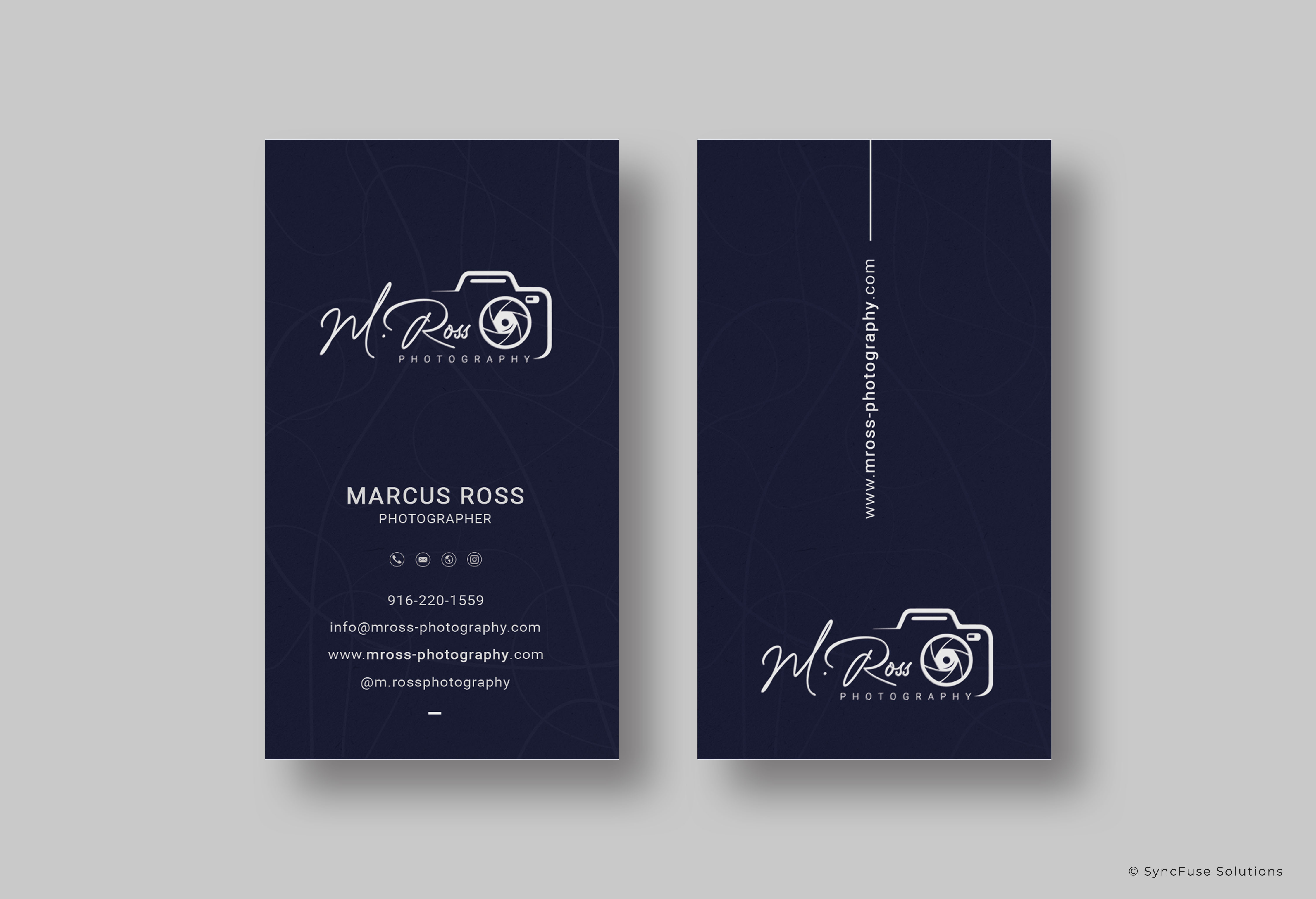 Business Card Design by SyncFuse™ Solutions for this project | Design #25725475