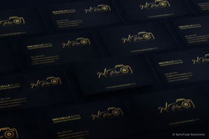 Professional Photography Business cards | Visitenkarten-Design von SyncFuse™ Solutions