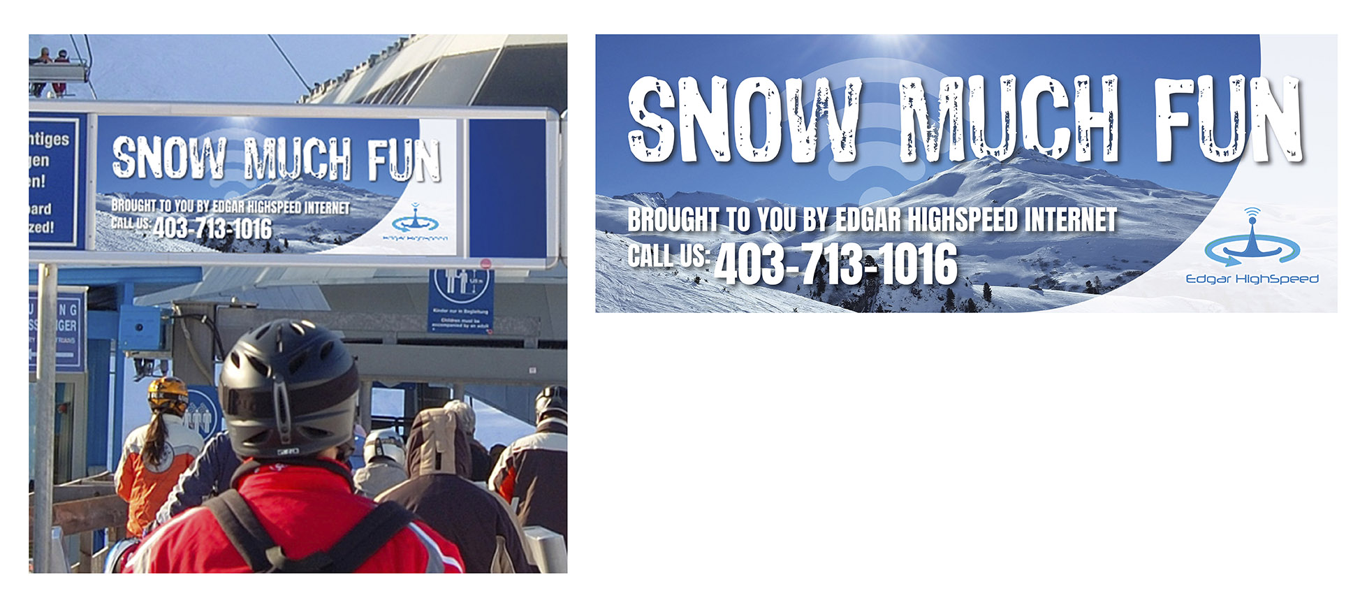 Diseño de Señalética por aputski para Edgar HighSpeed Inc | Diseño #25710288