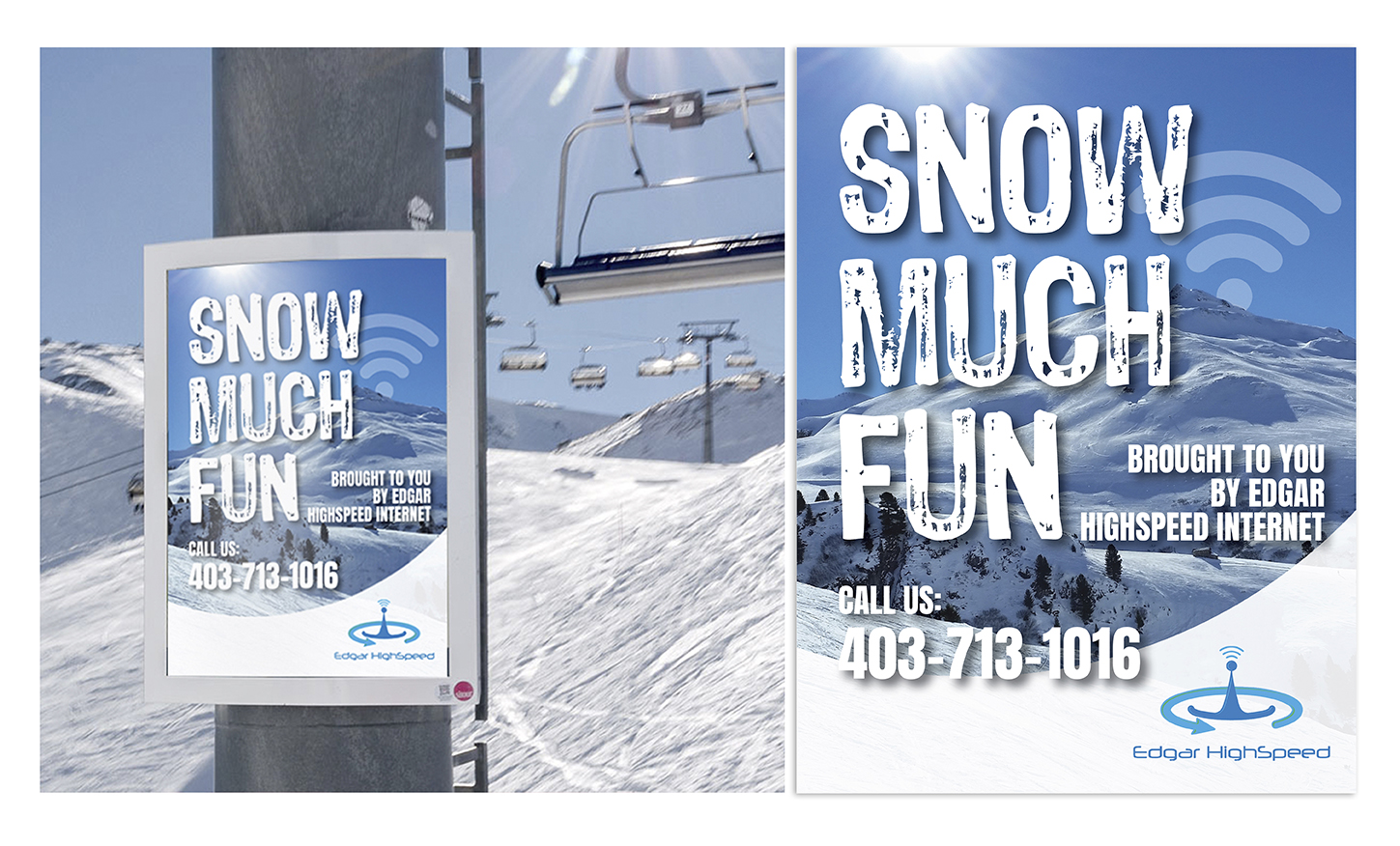 Diseño de Señalética por aputski para Edgar HighSpeed Inc | Diseño #25712297