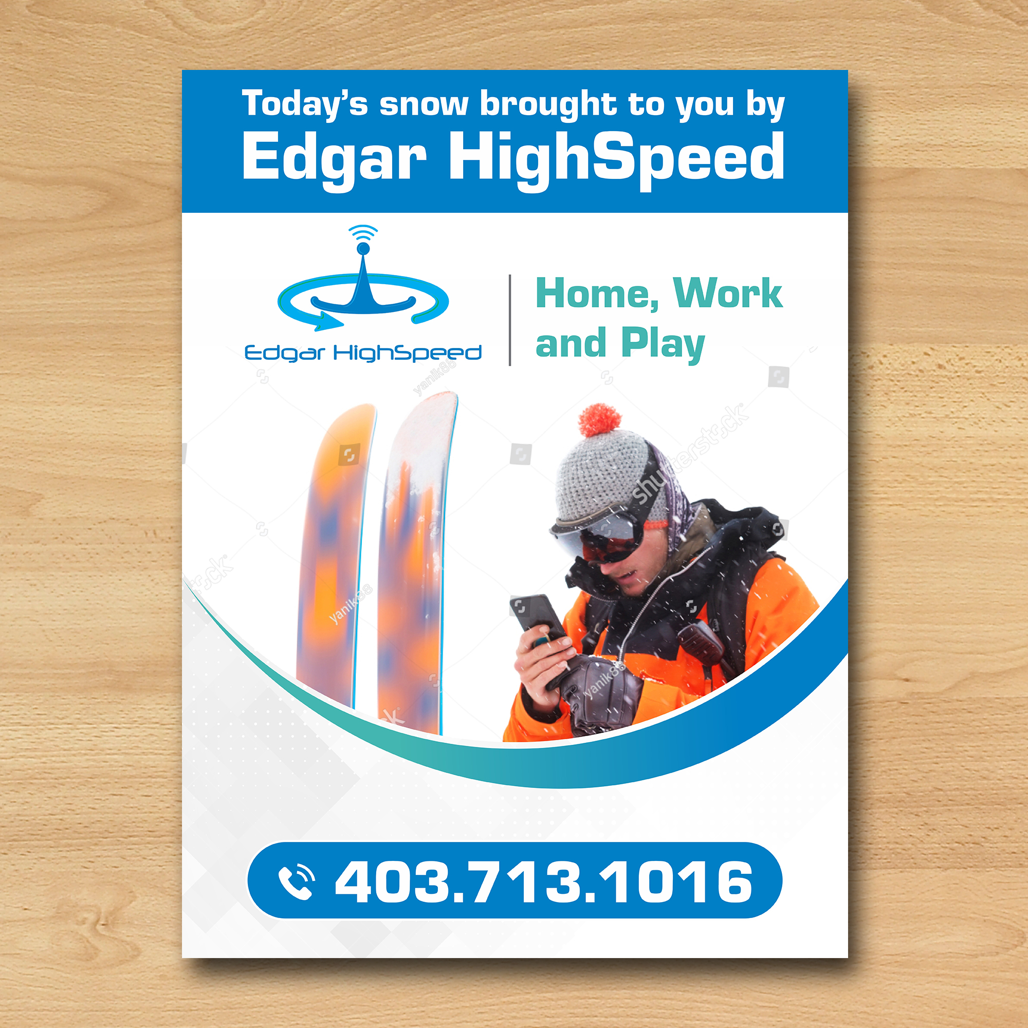 Schilder-Design von ecorokerz für Edgar HighSpeed Inc | Design #25729662