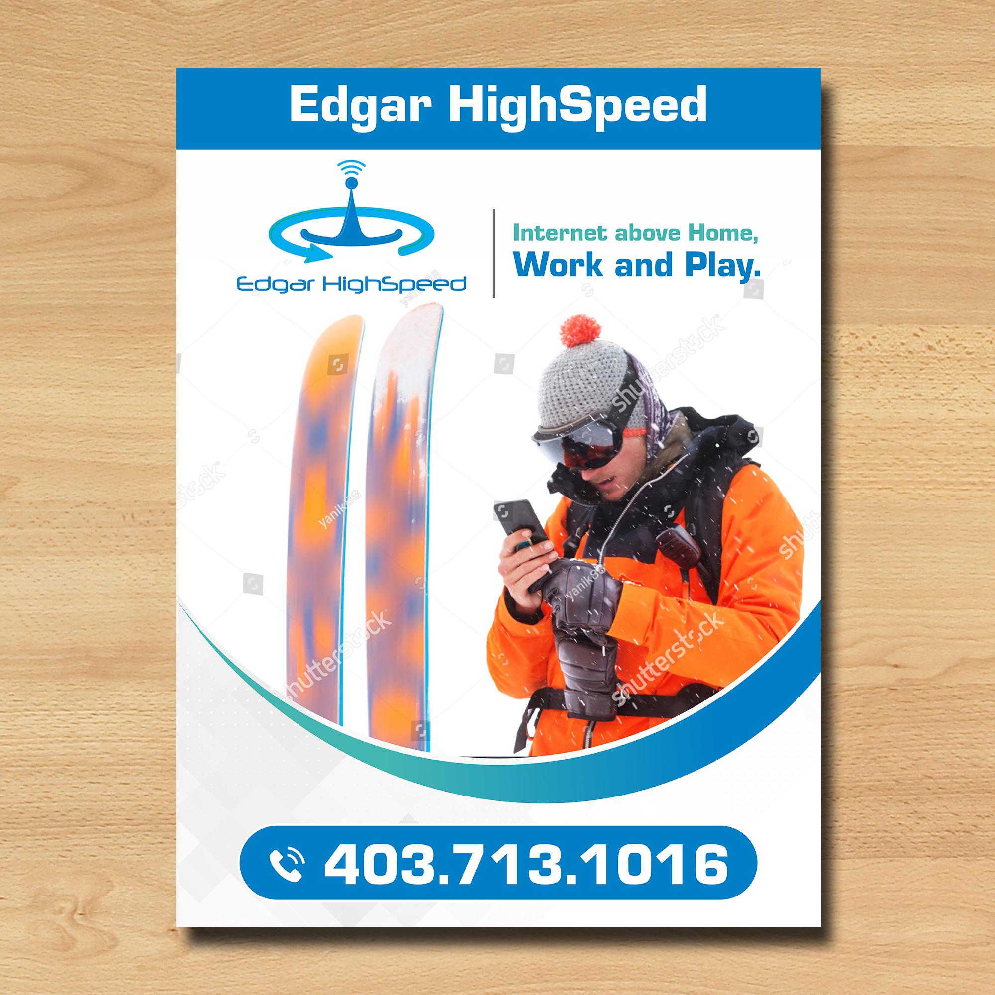 Design de Panneau par ecorokerz pour Edgar HighSpeed Inc | Design #25731991