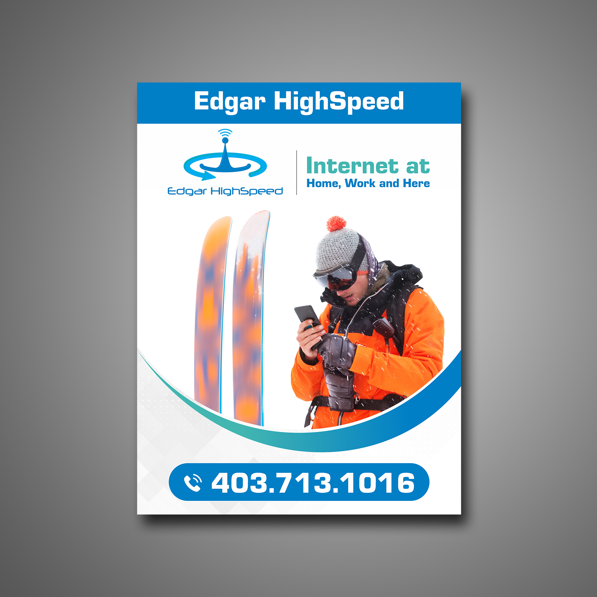 Design de Panneau par ecorokerz pour Edgar HighSpeed Inc | Design #25743047