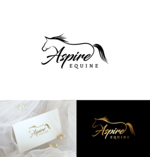 Aspire Equine | Logo Design by Amethystica