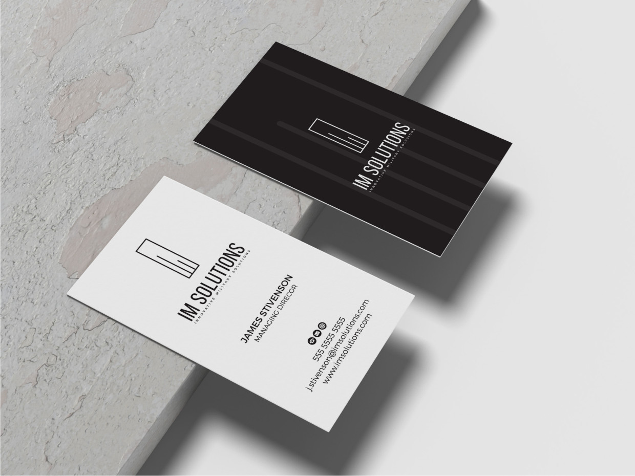 Stationery Design by Atvento Graphics for IMSolutions | Design #25715038