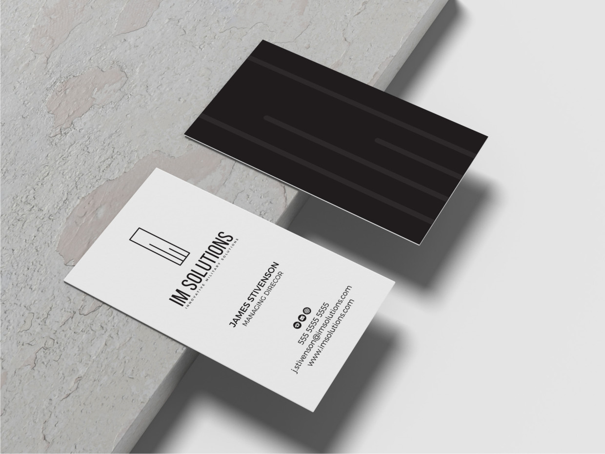 Stationery Design by Atvento Graphics for IMSolutions | Design #25716907