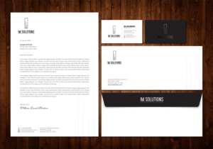Stationery Design by OxonoArt for IMSolutions | Design: #25729708
