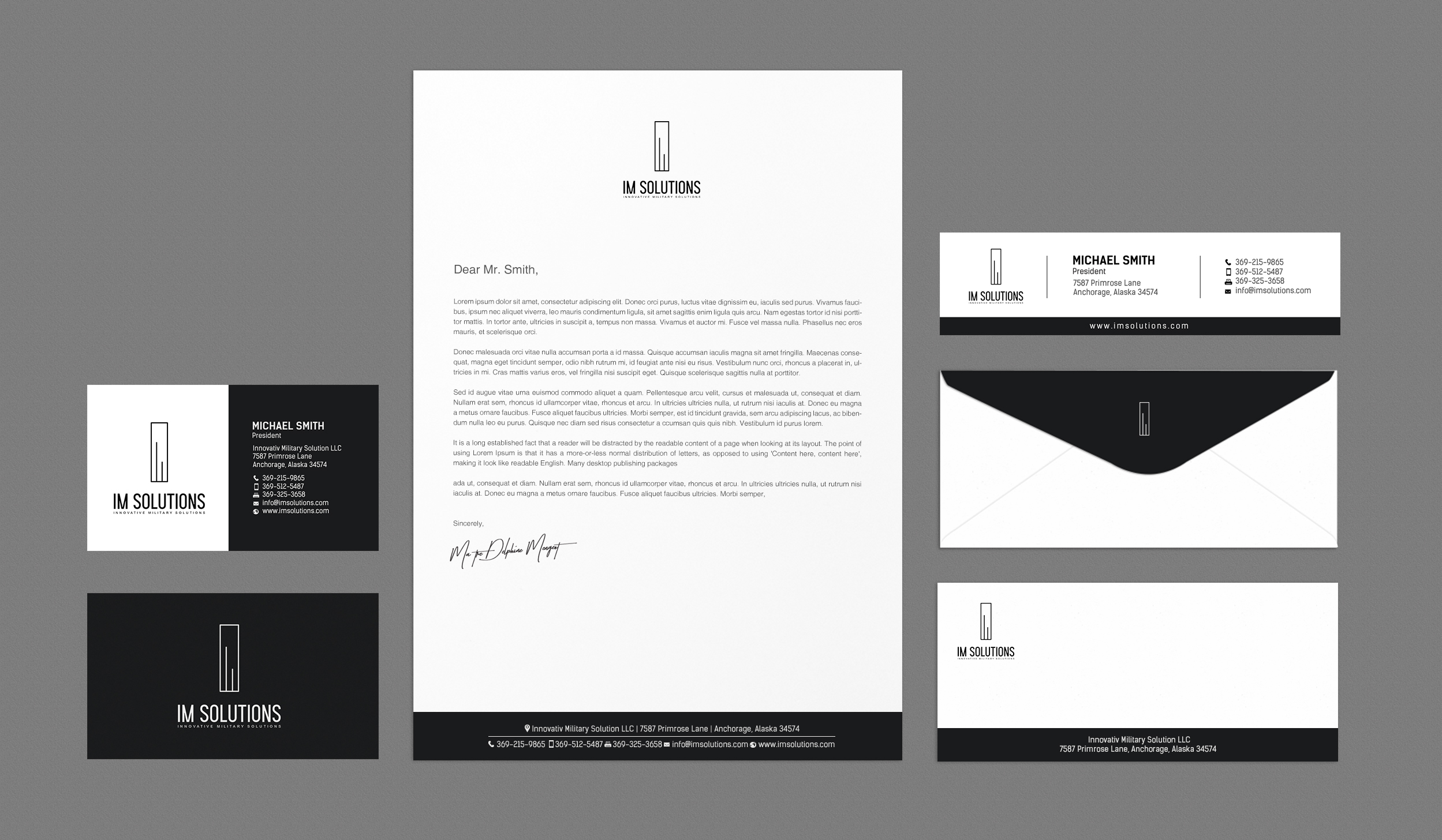 Diseño de Papelería por chandrayaan.creative para IMSolutions | Diseño #25713152