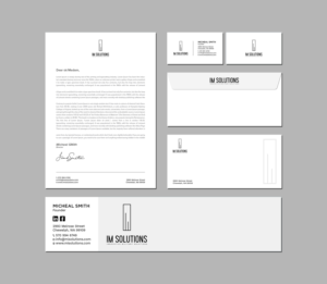 Stationery Design by Tripti Ranjan Gain for IMSolutions | Design: #25733470