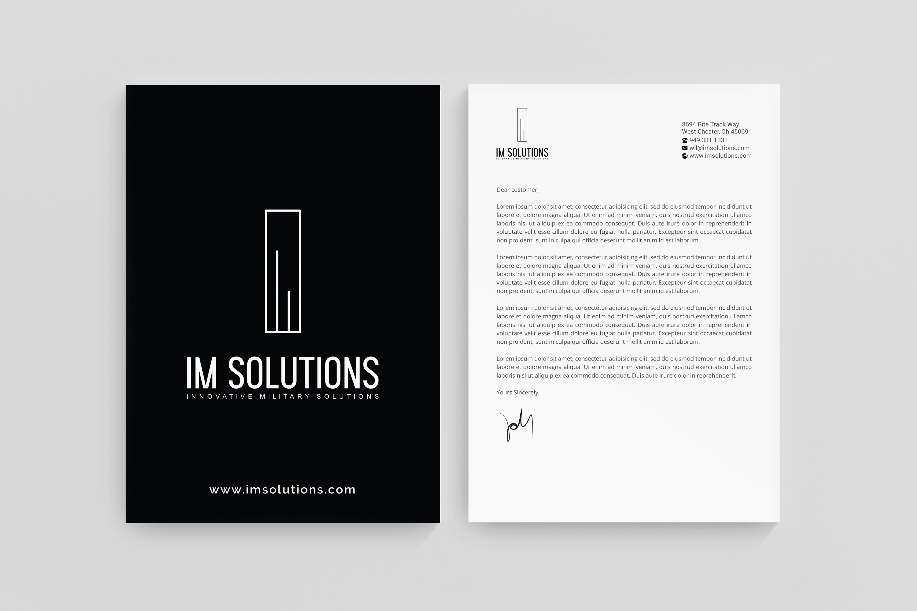 Diseño de Papelería por R.design para IMSolutions | Diseño #25726487