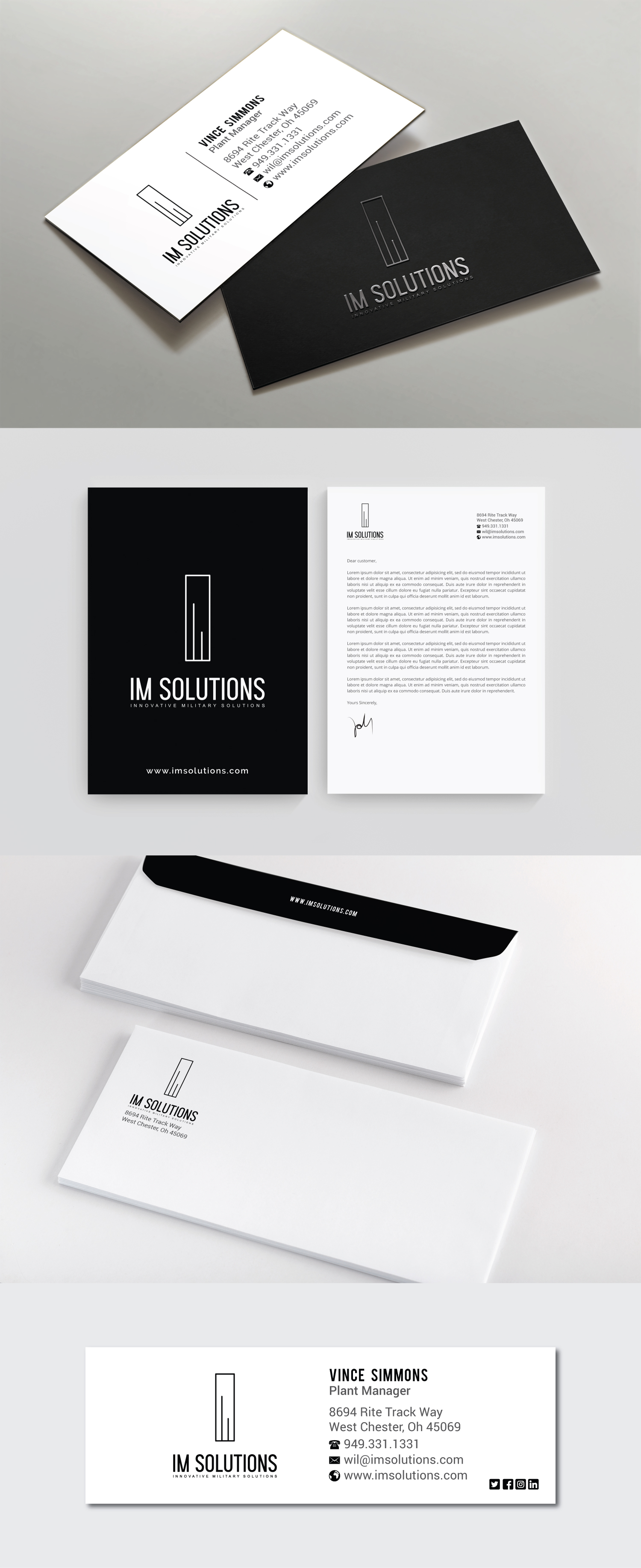 Diseño de Papelería por R.design para IMSolutions | Diseño #25726744