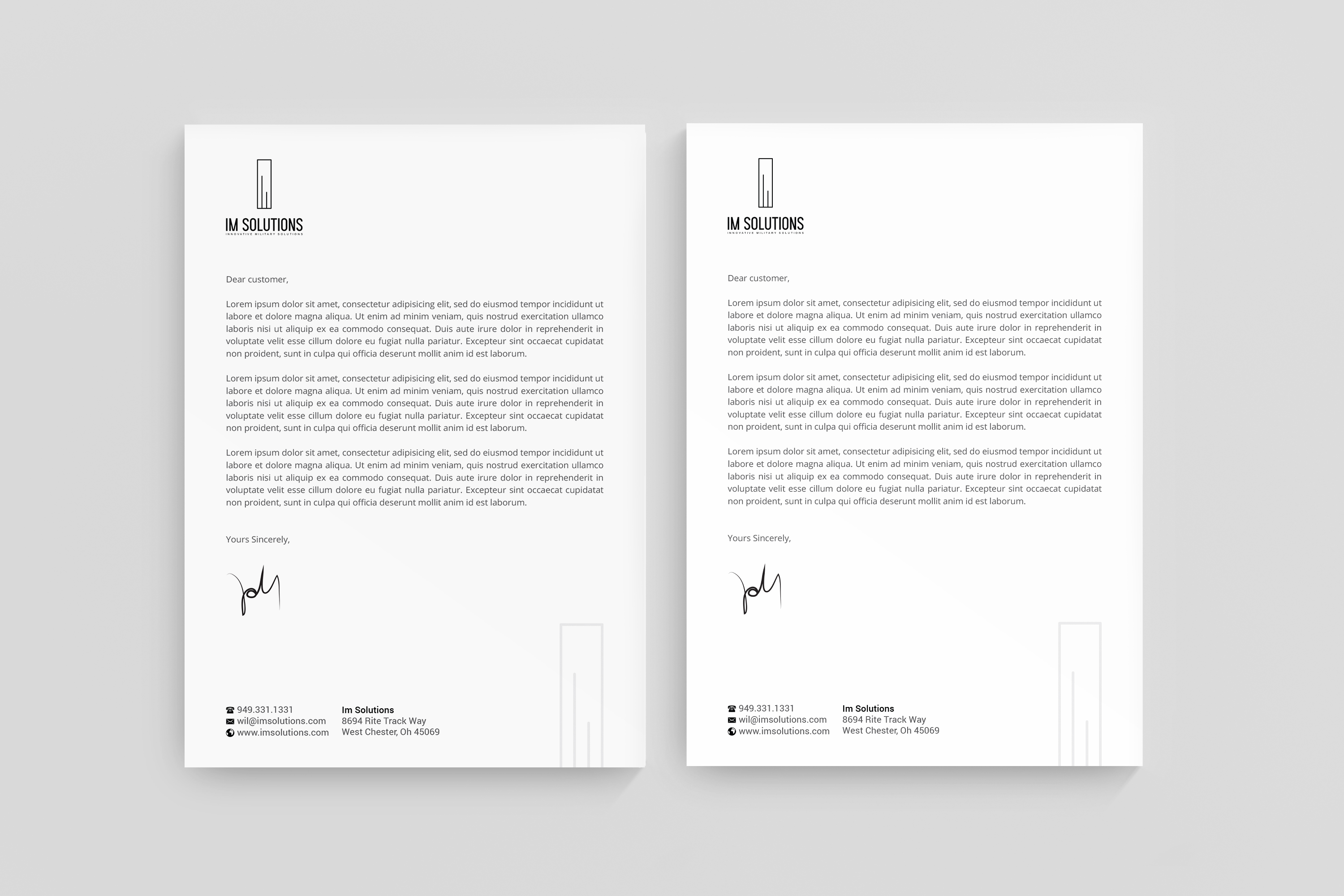 Stationery Design by R.design for IMSolutions | Design #25726838